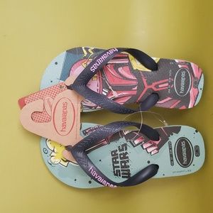 HAVAIANAS STAR WAR'S FLIP FLOPS